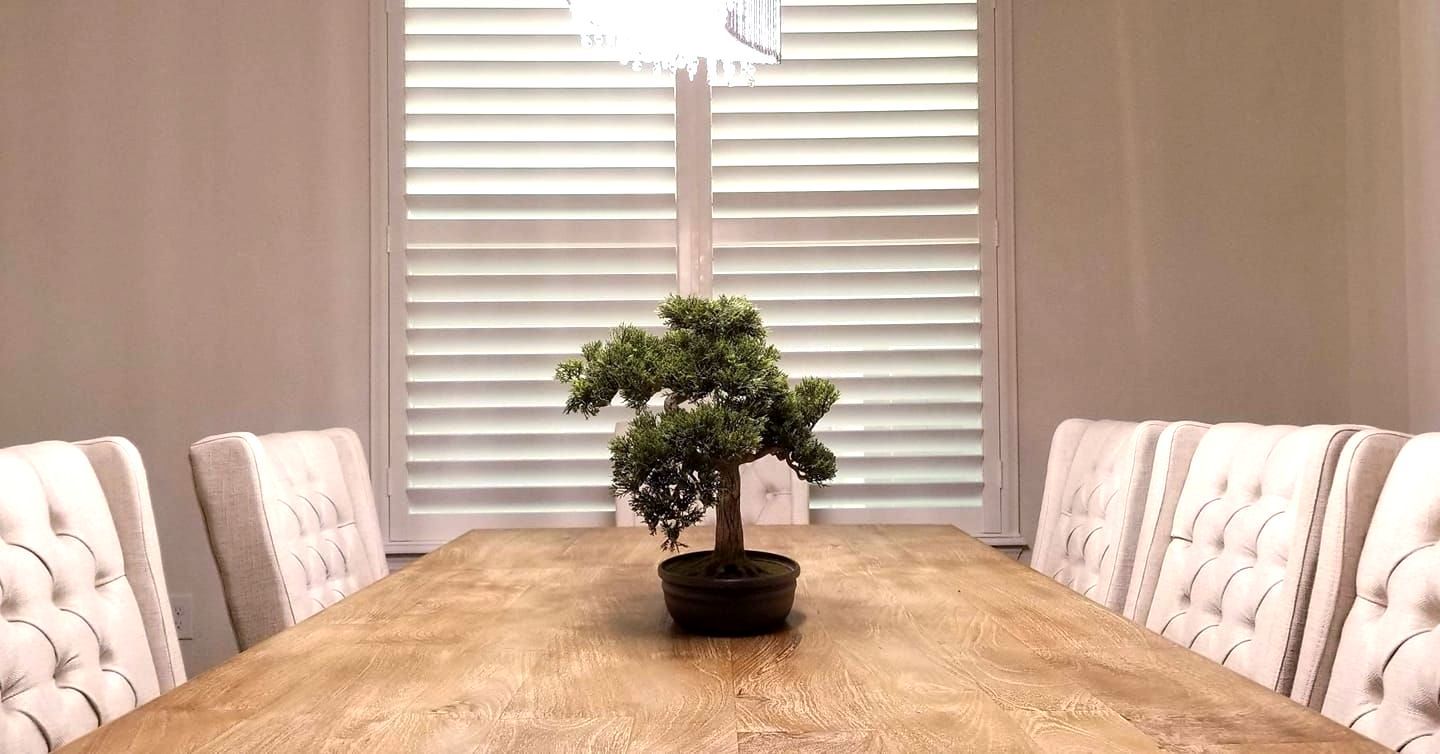 Custom plantation shutters living room - A&Q Custom Shutters Orlando