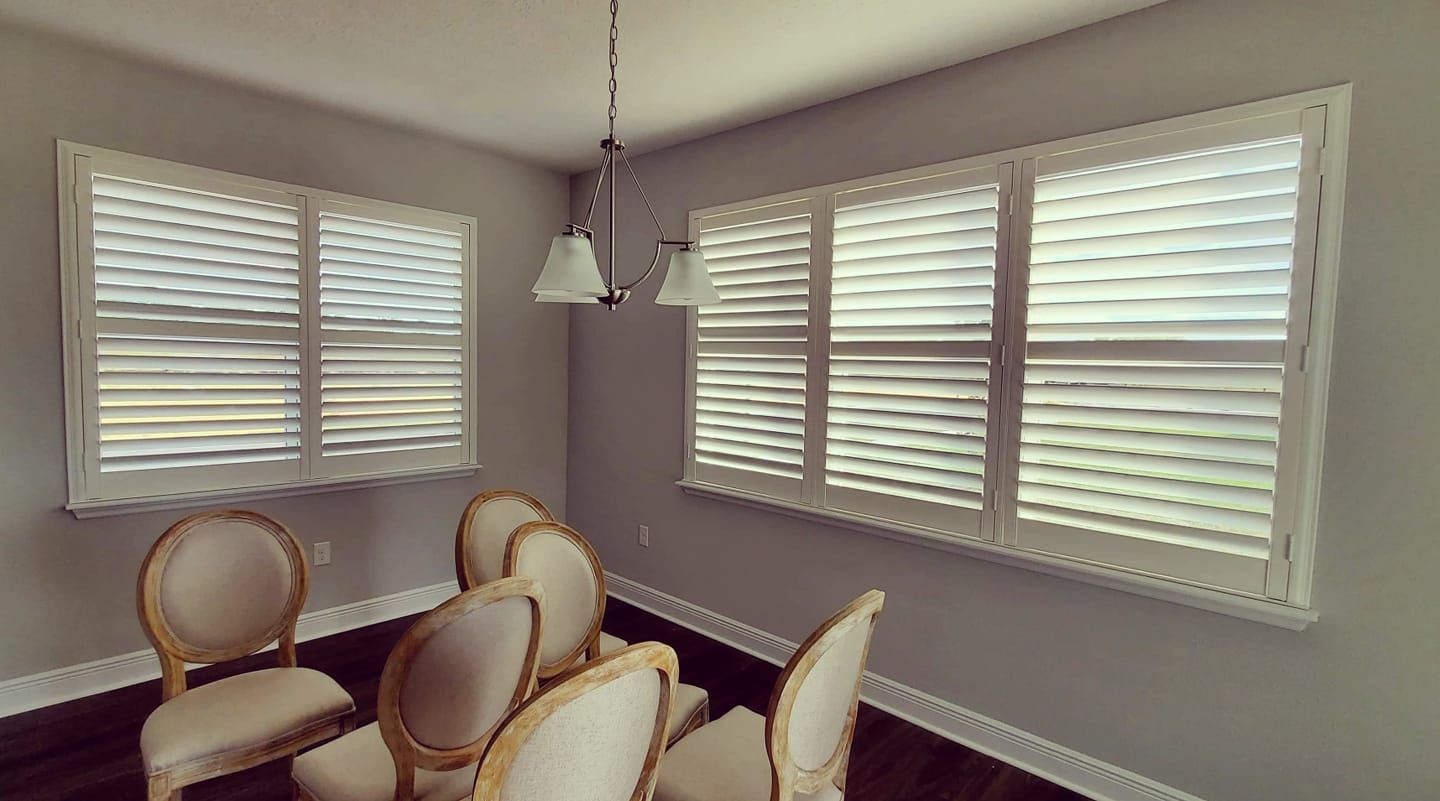 Custom plantation shutters french doors - A&Q Custom Shutters Orlando