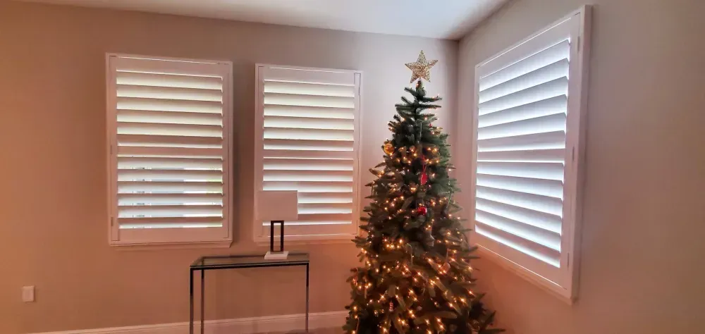 Custom plantation shutters french doors - A&Q Custom Shutters Orlando