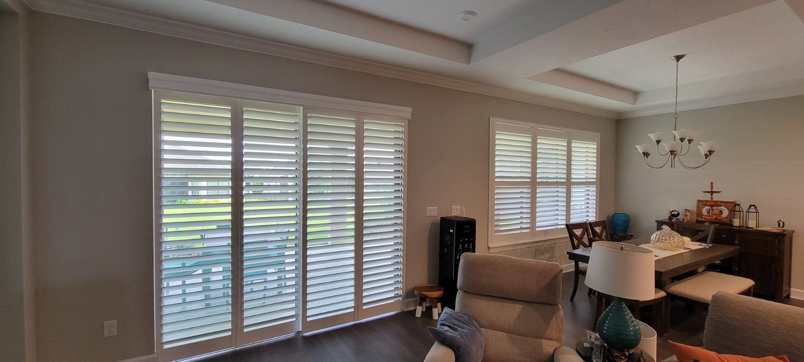 Custom plantation shutters french doors - A&Q Custom Shutters Orlando