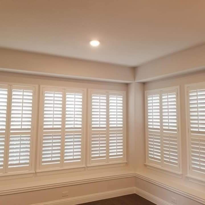 Custom plantation shutters specialty shape - A&Q Custom Shutters Orlando